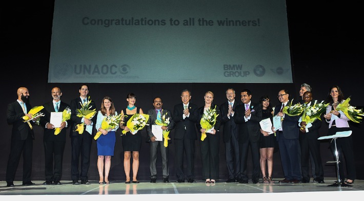 United Nations Alliance of Civilizations (UNAOC) und BMW Group verleihen Intercultural Innovation Award 2014