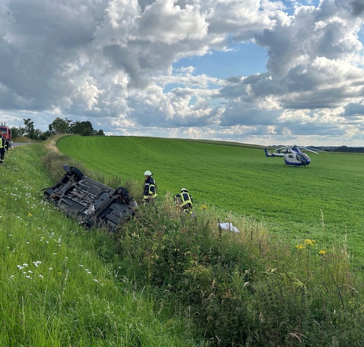 POL-PDWIL: Verkehrsunfall mit drei Schwerverletzten