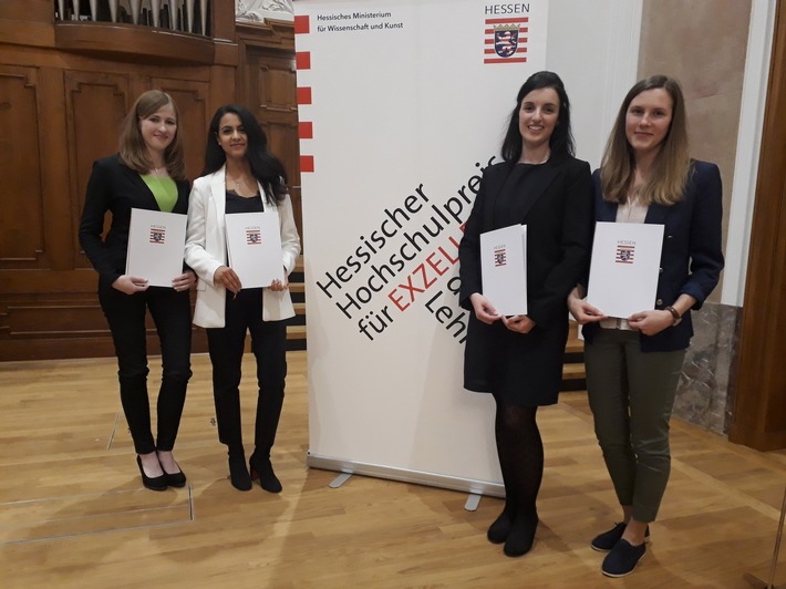 Fuldaer Studentinnen mit Hessischem Hochschulpreis für Exzellenz in der Lehre ausgezeichnet