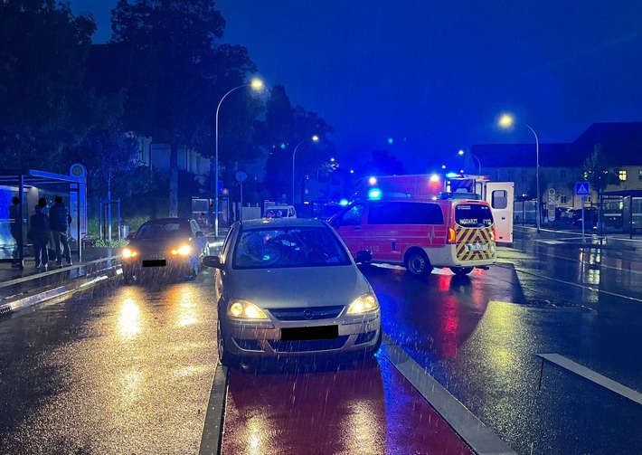POL-MI: Unfall auf dem Fußgängerüberweg