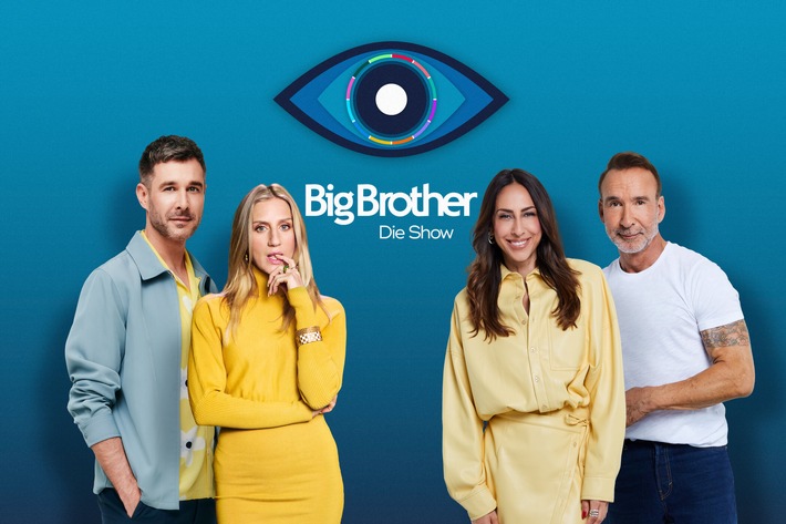 "Wir haben den besten Draht zum Big Bro!" Melissa Khalaj, Elena Gruschka, Jochen Schropp und Jochen Bendel moderieren "Big Brother - Die Show" live auf sixx