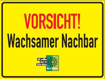 POL-PPWP: Vorsicht! Wachsamer Nachbar - 20-Jähriger festgenommen