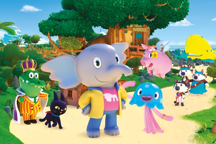 Animationspremiere "Mamfie" ab 1. Oktober 2023 bei KiKA / Freundschaft, Optimismus und das Leben in einer vielfältigen Gemeinschaft