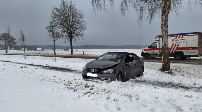 FFW Bergen: Erneuter Verkehrsunfall auf der B3 zwischen Offen und Bergen