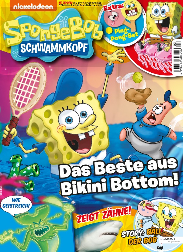 Schwammstarker Spaß: Das SpongeBob-Magazin ist zurück!