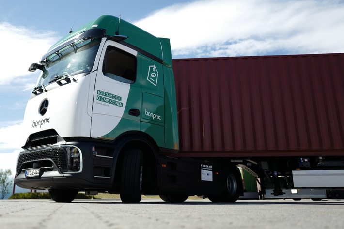 Erster E-Lkw - bonprix setzt auf E-Mobilität