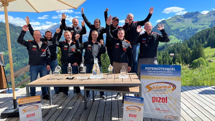 Pizolbahnen erhalten mehrere Preise beim den Skiareatest-Awardverleihungen