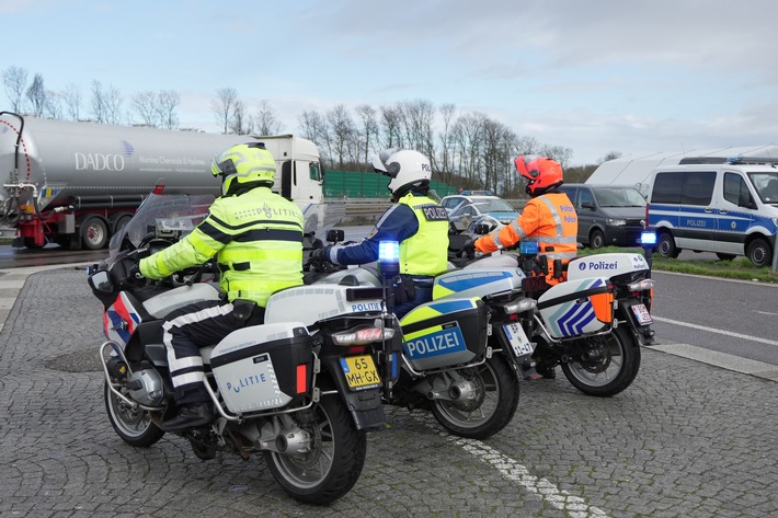 POL-AC: Grenzüberschreitende Schwerpunktkontrollen der Polizei in drei Ländern