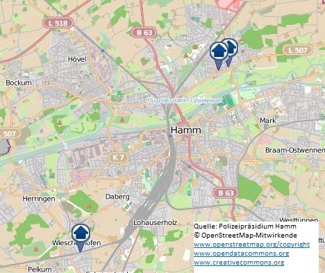 POL-HAM: Wohnungseinbruchs-Radar für die Woche vom 18.06. bis zum 24.06.18