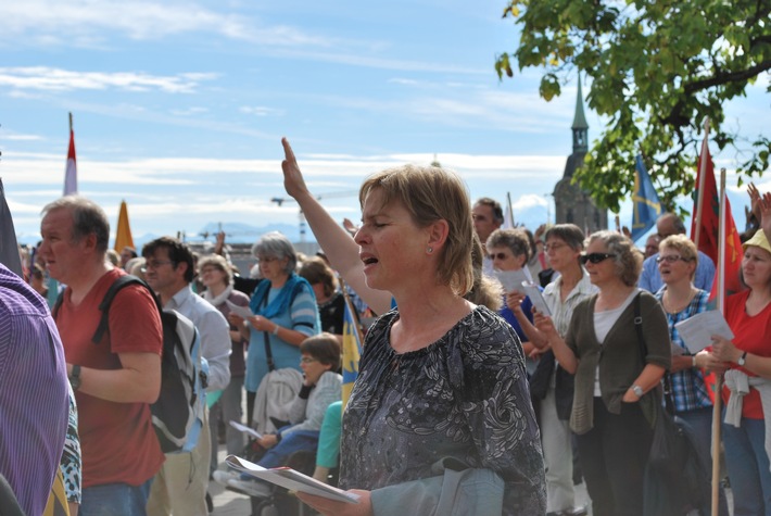 Zum Eidg. Bettag: Alle Kirchen beten miteinander