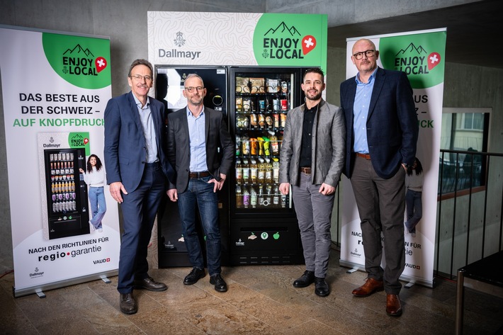 Impegno regionale: Dallmayr lancia un concetto di distributore automatico unico nel suo genere