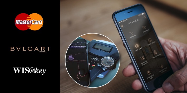 BVLGARI, MasterCard und WISeKey planen Zahlungsfunktionen für die allererste intelligente mechanische Luxusuhr, die Bulgari Diagono Magn@sium