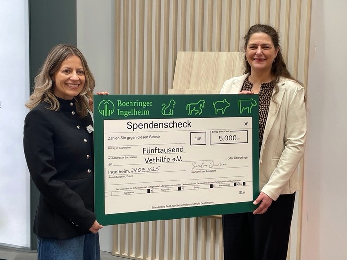 Boehringer Ingelheim unterstützt VETHiLFE-Hotline