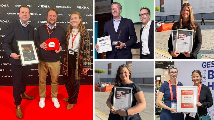 Preise, Preise, Preise: ein erfolgreiches Award-Jahr für den Wort & Bild Verlag