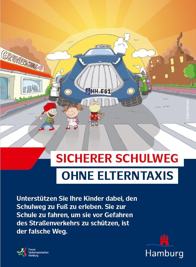 POL-HH: 240404-1. Dreiwöchige Verkehrssicherheitsaktion &quot;Rücksicht auf Kinder...kommt an!&quot; - Einladung für Medienvertreter zur Auftaktveranstaltung in Hamburg-Jenfeld