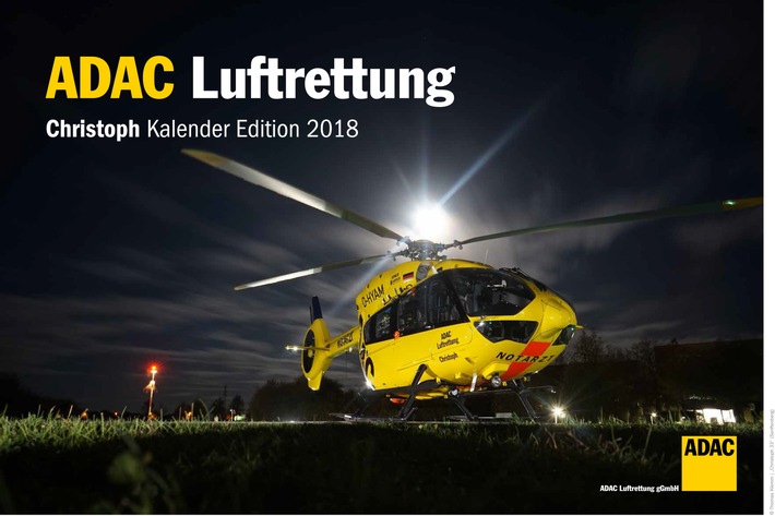 Faszination Hubschrauber - der neue ADAC Luftrettungskalender 2018