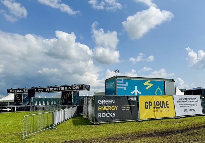 GP JOULE liefert saubere Energie für das Wacken Open Air