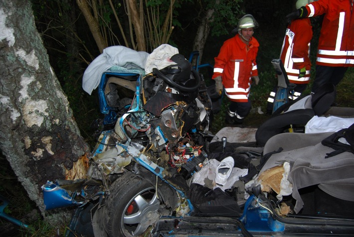 POL-WL: Wenzendorf - Schwerer Verkehrsunfall fordert vier Verletzte