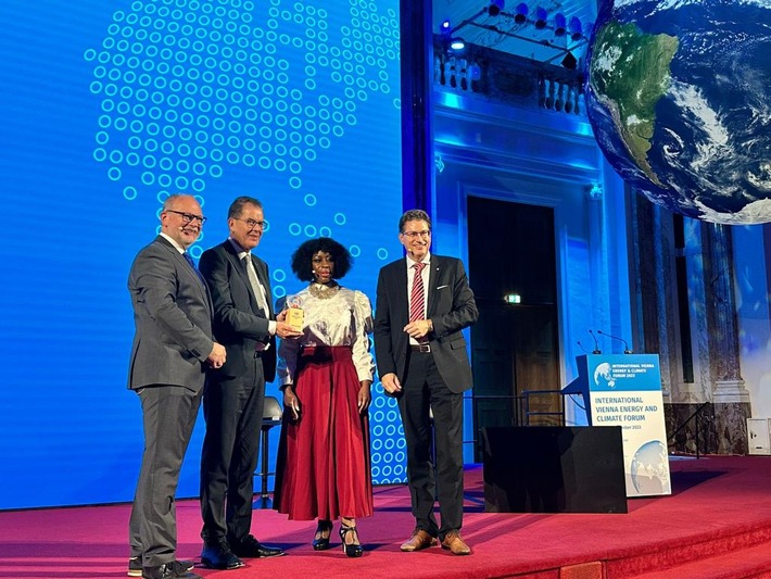 Verkündung der Nominierten des SDG-Award auf dem International Vienna Energy and Climate Forum