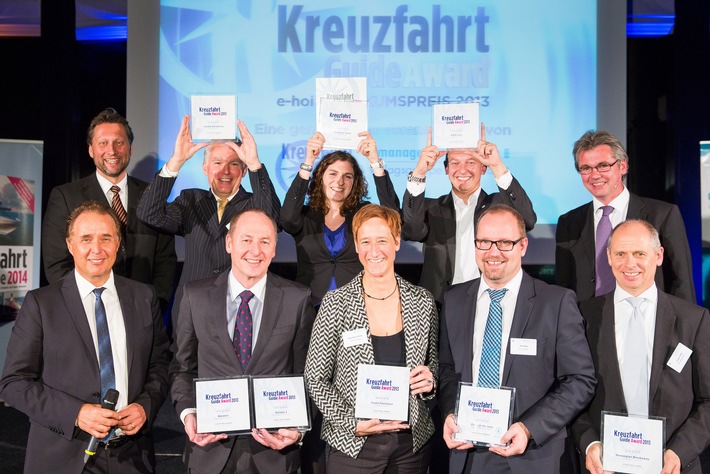 Die besten Schiffe des Jahres: Kreuzfahrt Guide Awards 2013 verliehen - Neues Jahrbuch ab sofort im Handel (FOTO)