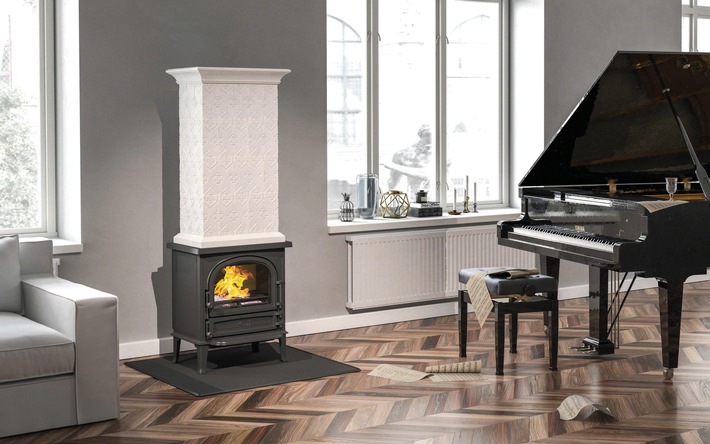 Symbol der Hamburger Kaufleute: Der individuell gestaltete Aufsatzofen