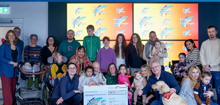 Eine ganze Region steht zusammen: Am 24. November startet bei RADIO REGENBOGEN der Spendenmarathon für „Kinder unterm Regenbogen“.