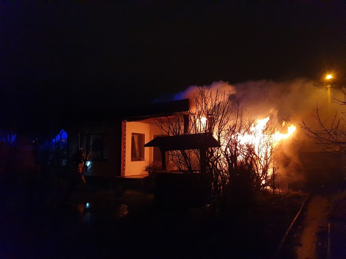 POL-ANK: Brand in einer Kleingartenanlage in Greifswald