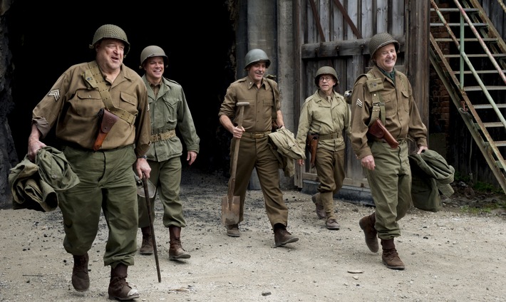 Retter der Kunst: George Clooneys &quot;Monuments Men&quot; am Ostermontag auf ProSieben