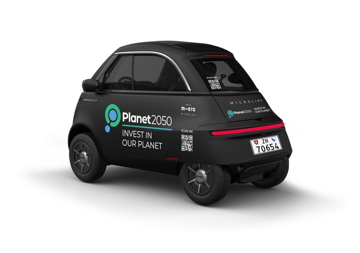 Start der bundesweiten Kampagne "Invest in our Planet" / Planet2050 und Microlino machen Net Zero konkret