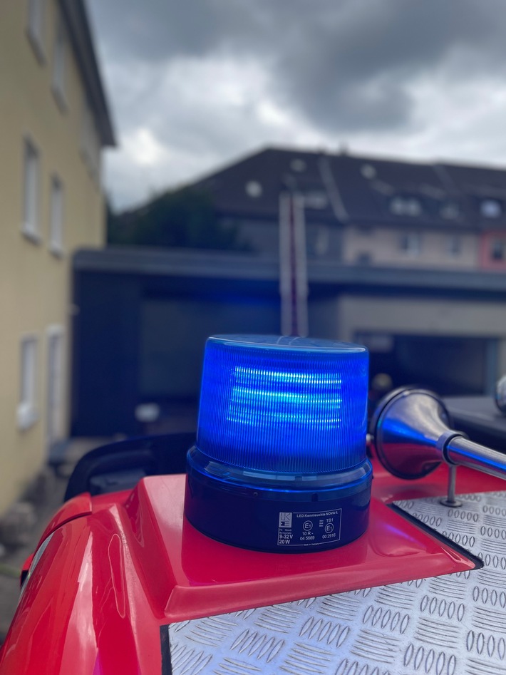 FW-E: Küchenbrand in einem Einfamilienhaus - keine Verletzten