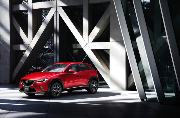 Mazda CX-3 feiert Europadebüt