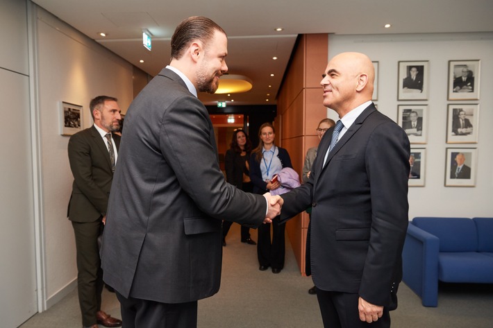 Emanuel Schädler an Justizministertreffen des Europarats in Strassburg