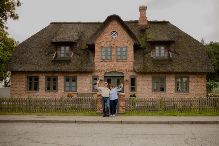 Traumhausverlosung: Paar aus Baden-Württemberg gewinnt Nordsee-Haus im Wert von 1,7 Millionen Euro