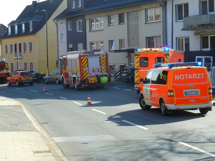 FW-Heiligenhaus: Zwei Verletzte nach Kohlenmonoxid-Austritt (Meldung 10/2017)
