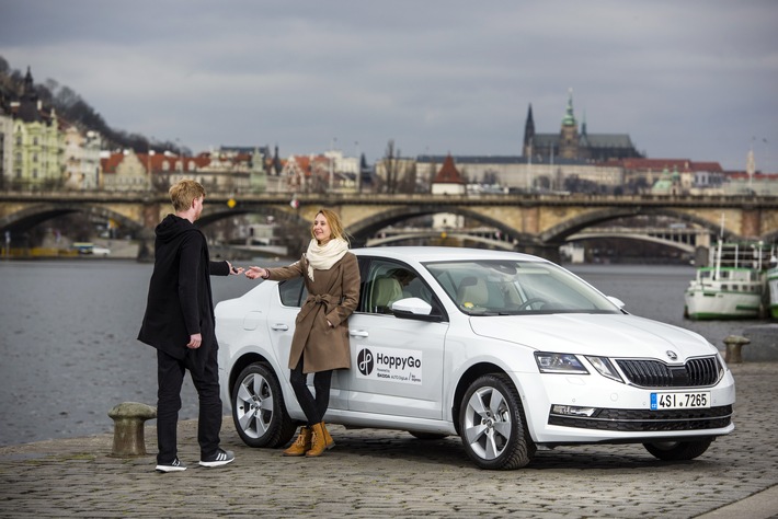 SKODA AUTO DigiLab erweitert eigene Carsharing-Plattform HoppyGo mit Joint Venture (FOTO)