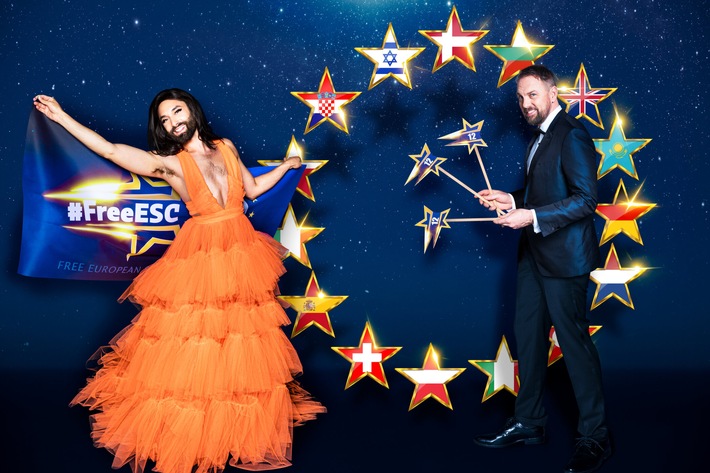 Von Kasachstan über Großbritannien bis Kroatien und Israel: Diese Länder singen beim #FreeESC von Stefan Raab und ProSieben