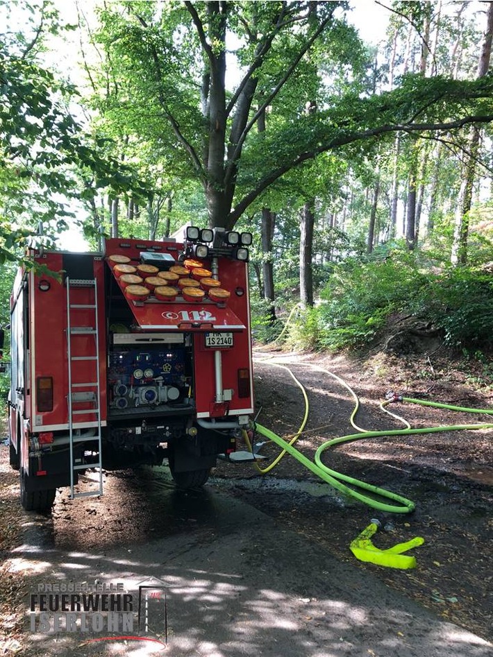 FW-MK: Waldbrand