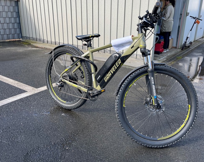 POL-ME: Pedelec sichergestellt - Besitzer gesucht - 2605012