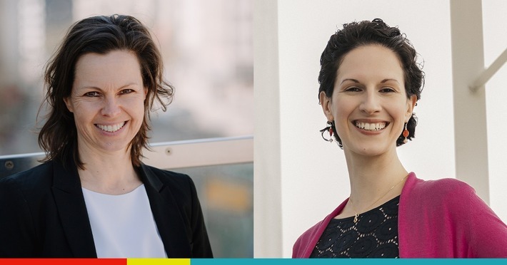 Sandra Rauch (links) und Veronika Bunk-Sanderson / Weiterer Text über ots und www.presseportal.de/nr/109984 / Die Verwendung dieses Bildes für redaktionelle Zwecke ist unter Beachtung aller mitgeteilten Nutzungsbedingungen zulässig und dann auch honorarfrei. Veröffentlichung ausschließlich mit Bildrechte-Hinweis.