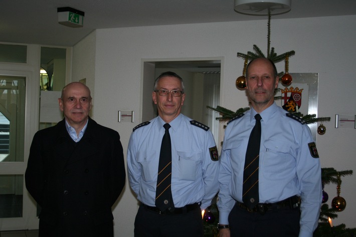 POL-PPTR: Leitung der Polizeiinspektion wieder komplett - Herbert Etzig wird neuer stellvertretender Dienststellenleiter