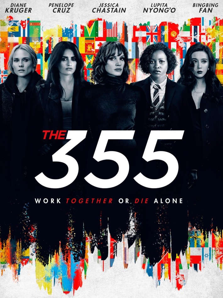 Jessica Chastain, Diane Kruger und Penélope Cruz im Actionthriller "The 355" bereits ab morgen bei Sky und Sky Ticket