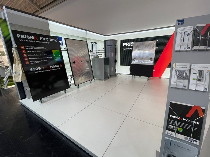 TWL-Technologie präsentiert neuen PRISMA® PVT RBT auf der Intersolar Europe - großes Interesse an neuer PVT-Technologie