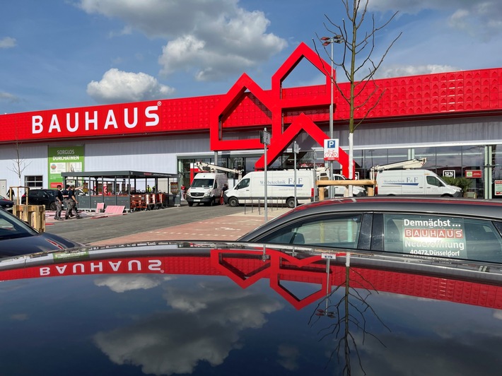 Topmodern und nachhaltig: Neues BAUHAUS in Düsseldorf-Rath wird eröffnet