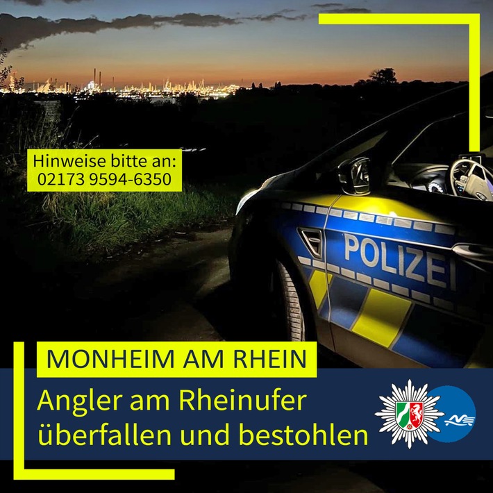 POL-ME: Angler überfallen und bestohlen: Polizei bittet um Hinweise - 2602035