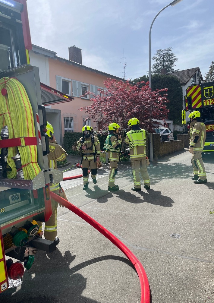 FW Konstanz: Kellerbrand