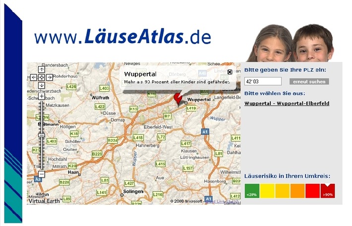 ots.Audio: Läuseatlas: Deutsche Kopfläuse fühlen sich in Wuppertal und Gelsenkirchen am wohlsten