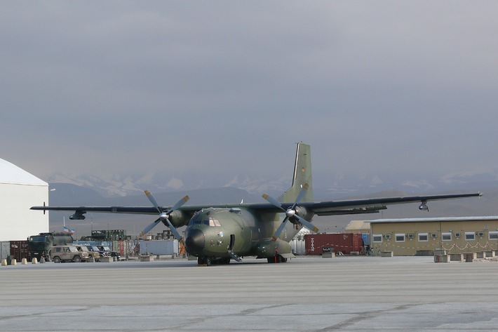 Luftwaffe stellt die Hälfte des NATO-Lufttransports in Afghanistan (mit Bild)
