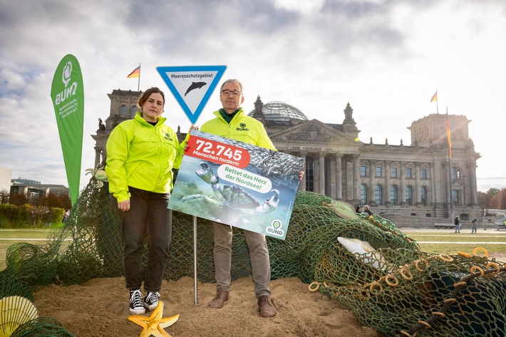Schutzgebiet ohne Schutz: Rettet das Herz der Nordsee / BUND und über 72.000 Menschen fordern Verbot für Grundschleppnetzfischerei