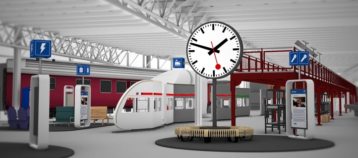 Einladung zur Eröffnung der neuen Ausstellung «Bahnerlebnis Schweiz» mit Podiumsdiskussion «Mehr Bahn für morgen – Zukunft gestalten auf Schiene»