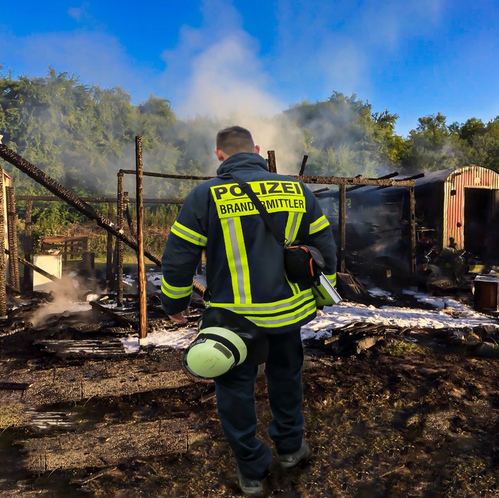 POL-WE: Rund um die Asche - Brandermittlung und der Schutz vor Bränden